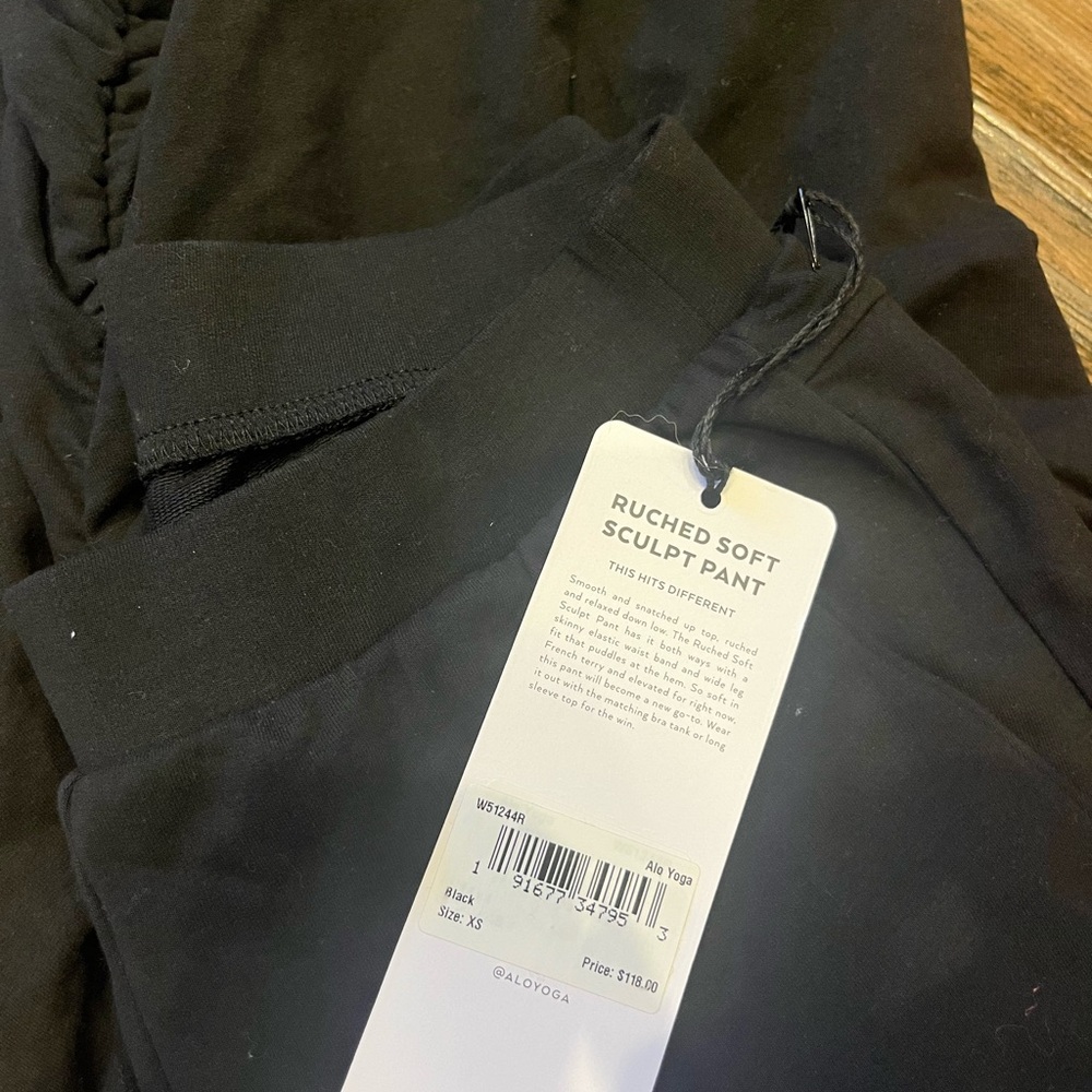 alo ruched soft sculpt pant
